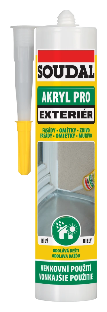Akryl pre Exteriér biely 300ml
