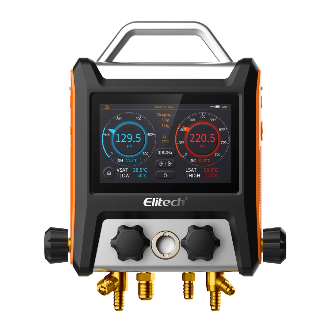 Digitálny manometer Elitech MS-4000 SET (kompletná servisná sada)