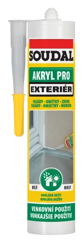 Akryl pre Exteriér biely 300ml