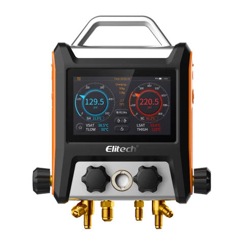 Digitálny manometer Elitech MS-4000 SET (kompletná servisná sada)
