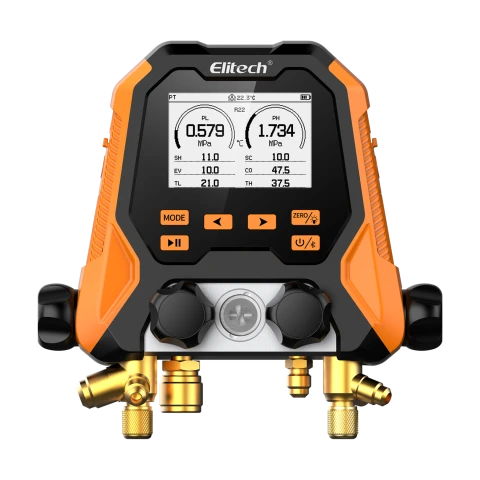 Digitálny manometer Elitech MS-870S  SET (kompletná servisná sada)